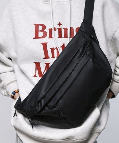 L LABEL（エルラベル） ウエストポーチ ショルダーボディバッグ メンズ