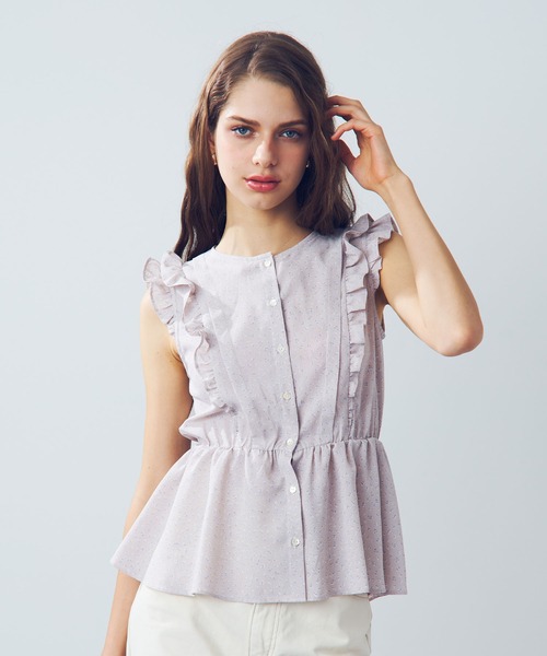 datura♡deicy♡デイシーブラウス DEICY（デイシー） ブラウス シャツ ミニフラワーブラウス レディース