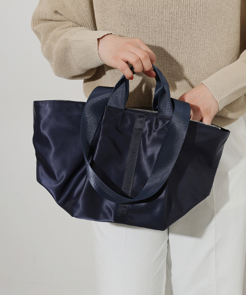 【新品未使用】RELUME ナイロンTOTE BAG（ネイビー） JOURNAL STANDARD relume トートバッグ 「追加」RELUME ナイロン