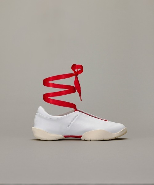 【関税込み】Y-3 オフホワイト&レッド Regu スニーカー Y-3 スニーカー REGU MARY JANE メンズ レディース : ZOZOTOWN