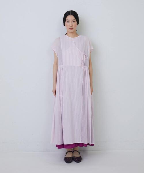 conges payes ADIEU TRISTESSE ワンピース ポンチョシルエット