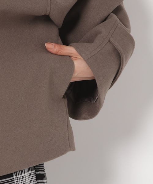 「mysty woman」 コート FREE ブラウン レディース_画像7