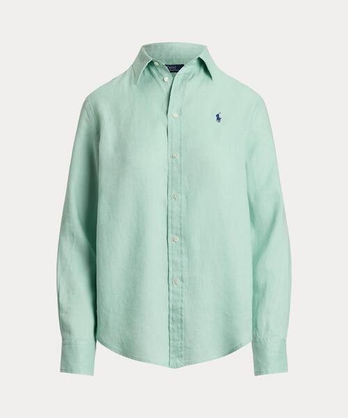 ブラウス シャツ クラシック フィット リネン シャツ レディース POLO RALPH LAUREN ブラウス シャツ クラシック フィット リネン