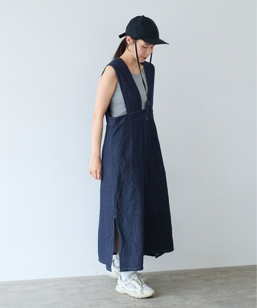 新品未使用】yuni（ユニ）コットンリネンデニムジャンパー
