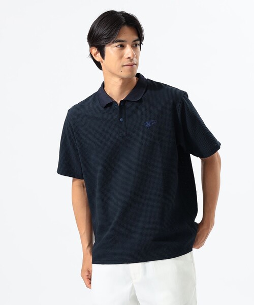 BEAMS GOLF 黒 ポロシャツ Mサイズ BEAMS GOLF（ビームス ゴルフ）【別注】JONES / バックプリント