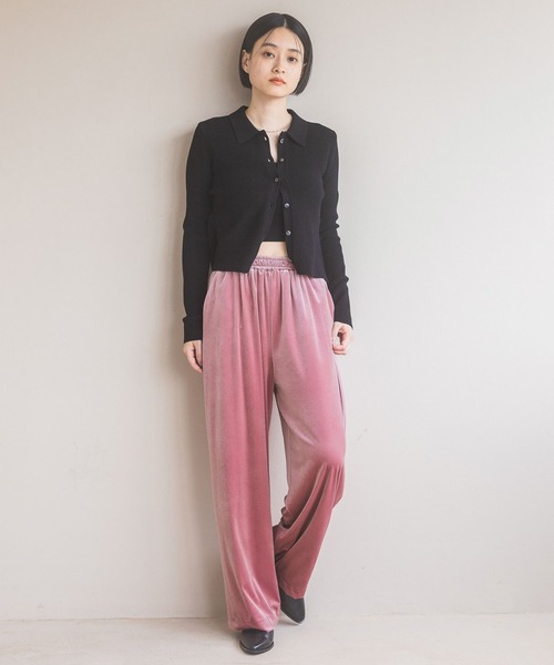 「A part by」 イージーパンツ FREE ピンク系その他2 レディース_画像3