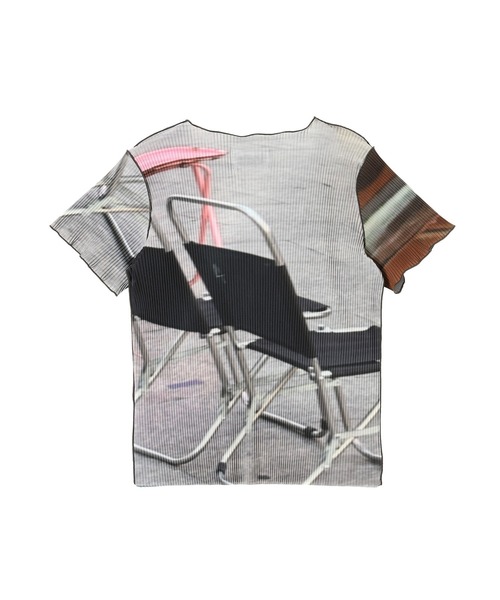 kotohayokozawa todo 半袖Tシャツ ブラック/ホワイト kotohayokozawa tシャツ GRAPHIC WAVE TOP TDX5-G01 レディース