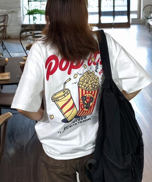 韓国人気 [POLO] ヘビーワイドストライプ半袖Ｔシャツ ☆SALE☆【リンク】ストライプワイド半袖シャツ（P209025）|p