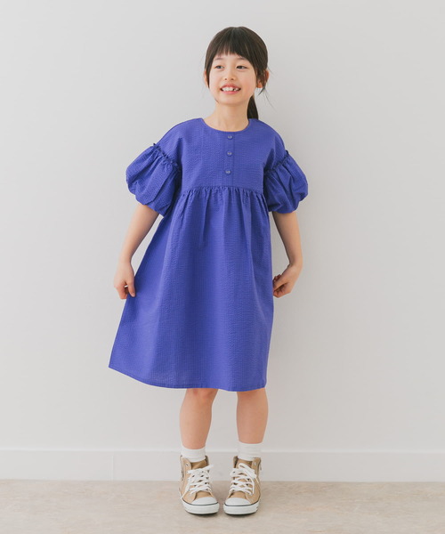 BURBERRY　ワンピース　チュニック　ブルー　青　女の子　キッズ BURBERRY ワンピース チュニック ブルー 青 女の子 キッズ