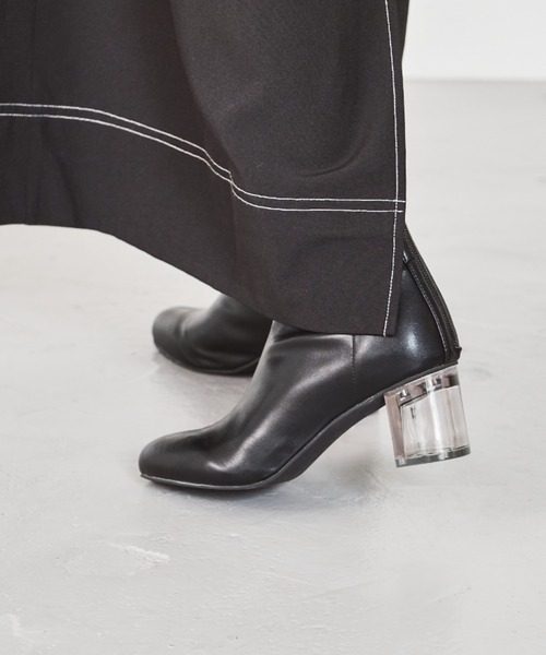 「ORiental TRaffic」 ショートブーツ L ブラウン レディース_画像3