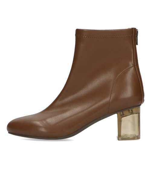 「ORiental TRaffic」 ショートブーツ L ブラウン レディース_画像5