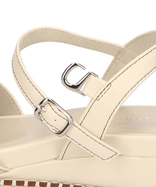 BALLY リボンサンダル　OLETTA ORiental TRaffic サンダル リボンステッチウエッジサンダル