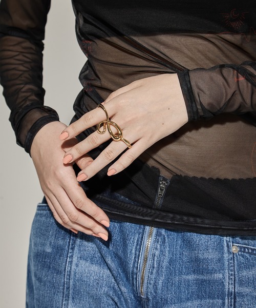 Soierie（ソワリー） 指輪 リング 「Soierie/ソワリー」Stream connect