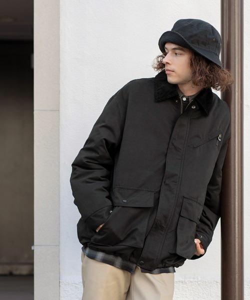 「BARK MANHATTAN」 ブルゾン M カーキ メンズ_画像3