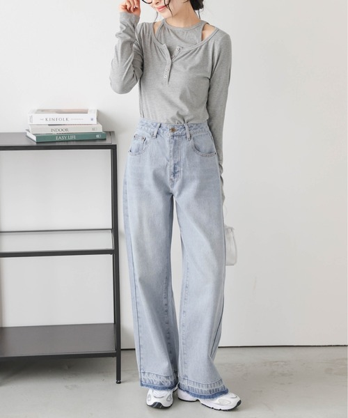 ジーンズ デニム デニムパンツ ストレートデニムパンツ