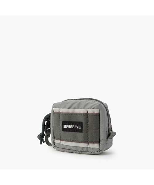 BRIEFING POUCH ブリーフィング　ポーチ ベージュ　新品 BRIEFING ポーチ 「BRIEFING／ブリーフィング」PP SQUARE GADGET