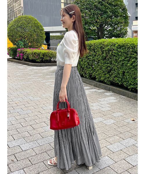 SNIDEL カーディガン スパークルシアーカーディガン レディース