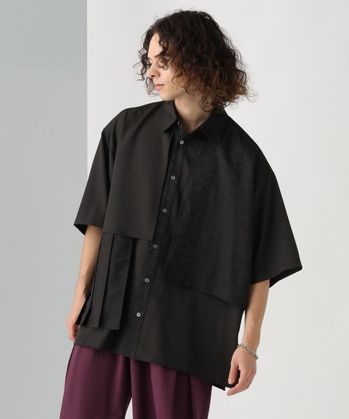HARE　ジャガードフラシレギュラーシャツ NEW ARRIVAL】 __ ジャガードフラシレギュラーシャツ ¥11,000