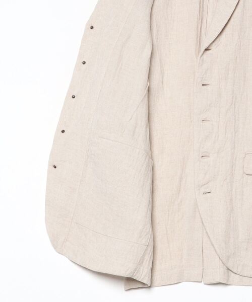 Suzuki Takayuki Men's リネン ジャケット suzuki takayuki ジャケット テーラードジャケット farmer's