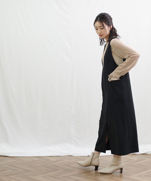 「Gready Brilliant」 長袖ブラウス 38 ピンクベージュ レディース_画像3