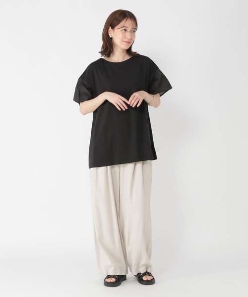 studio CLIP（スタディオクリップ） パンツ リネンレーヨンバルーン