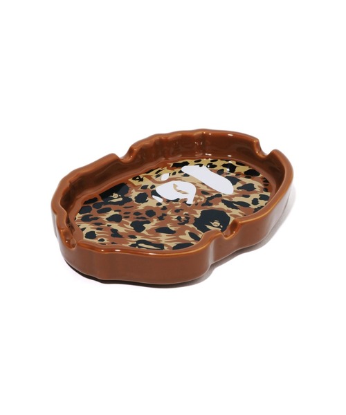 エイプ灰皿 A BATHING APE 灰皿 ライター WILD LEOPARD PATTERN HEAD