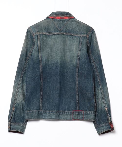 TOMMY 「TOMMY」 デニムジャケット M ネイビー メンズ