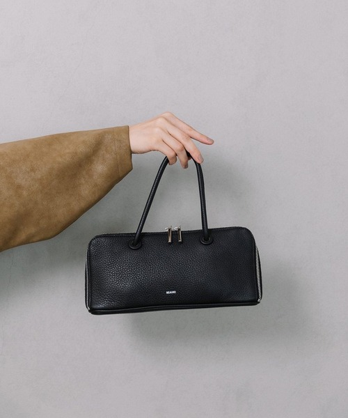 Beau're（ヴュレ） ボストンバッグ 「BEAURE」2way カウレザー ワイド