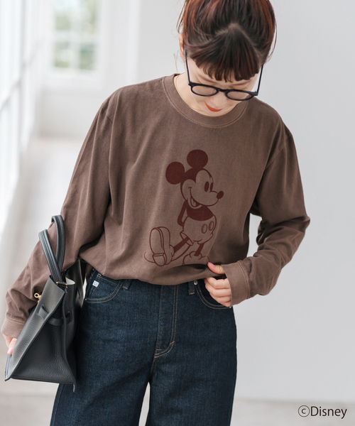 tシャツ GOOD ROCK SPEED / グッドロックスピード 別注 / ミッキー / ロンT レディース Spick＆Span tシャツ GOOD ROCK SPEED / グッドロックスピード