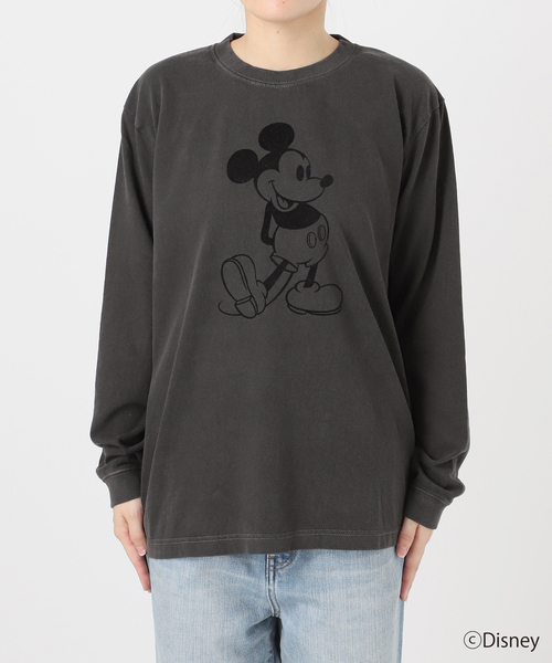 tシャツ GOOD ROCK SPEED / グッドロックスピード 別注 / ミッキー / ロンT レディース GOOD ROCK SPEED/グッドロックスピード】別注ミッキー