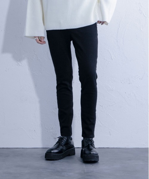 「Ellno Loset」 スキニーデニムパンツ MEDIUM ブラック メンズ