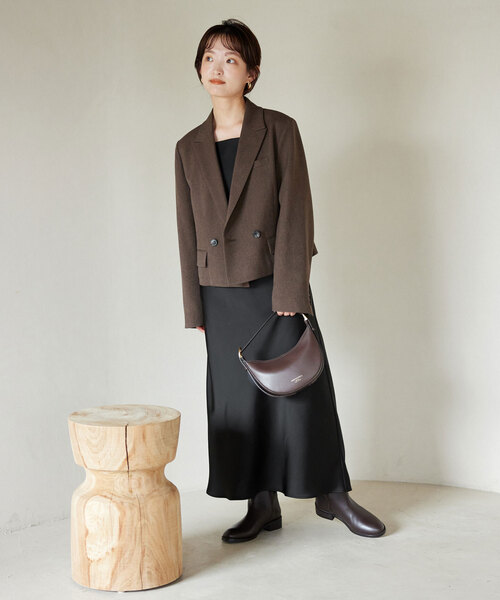 SLOBE IENA 「SLOBE IENA」 キャミソールワンピース 36 ブラウン