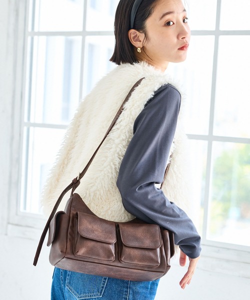 ショルダーバッグ ビンテージ 大容量　inoue sacs イノウエ　サックス 2404_jb6088_02.jpg