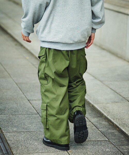 FREAK'S STORE（フリークスストア） カーゴパンツ MEDIUM オリーブ