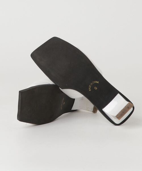 「attagirl」 ミュール S ホワイト レディース_画像3