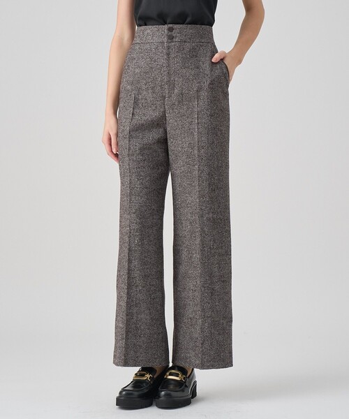 ANAYI（アナイ） パンツ 「セットアップ対応商品」ウールシルク