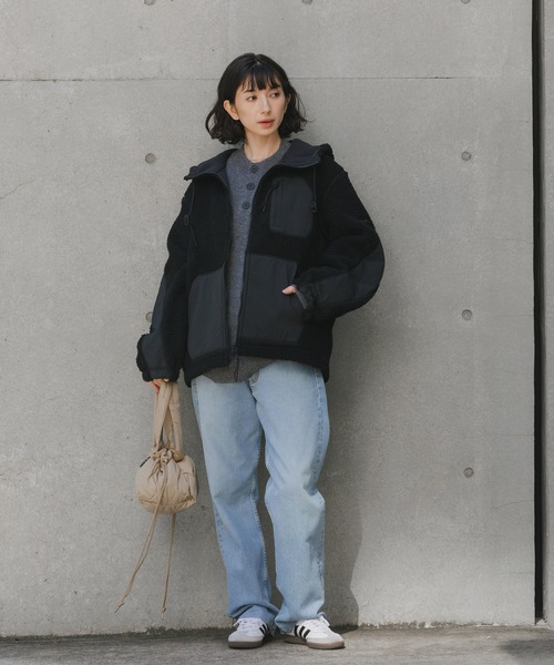 NANGA（ナンガ） ブルゾン アウター BOA FLEECE FULL ZIP PARKA ハンド