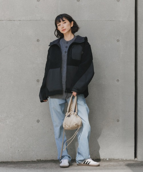 NANGA（ナンガ） ブルゾン アウター BOA FLEECE FULL ZIP PARKA ハンド