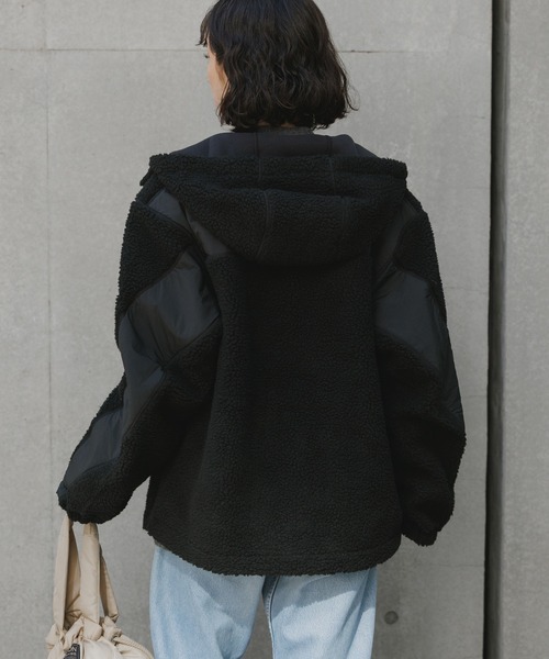 NANGA（ナンガ） ブルゾン アウター BOA FLEECE FULL ZIP PARKA ハンド