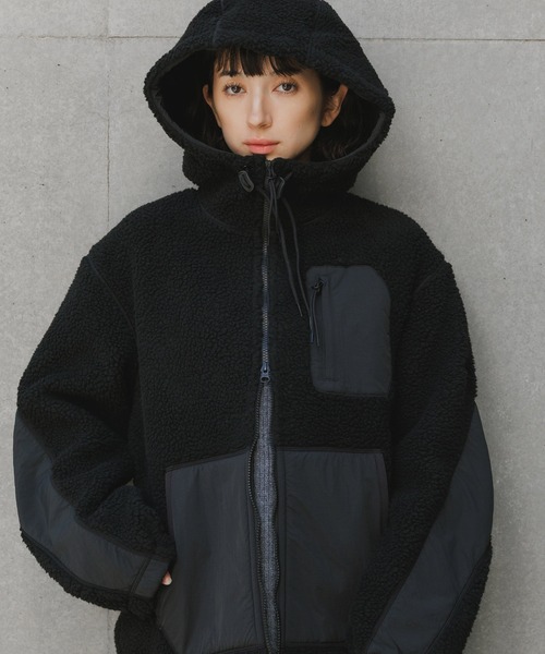 NANGA（ナンガ） ブルゾン アウター BOA FLEECE FULL ZIP PARKA ハンド