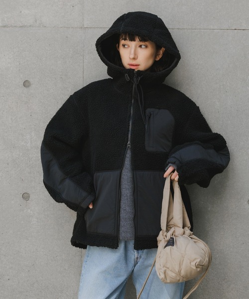 ぽ*ち様 NANGA ブラック アウター 18 EAST / NANGA LOOKOUT DOWN JACKET - CHARCOAL MELANGE TAKIBI