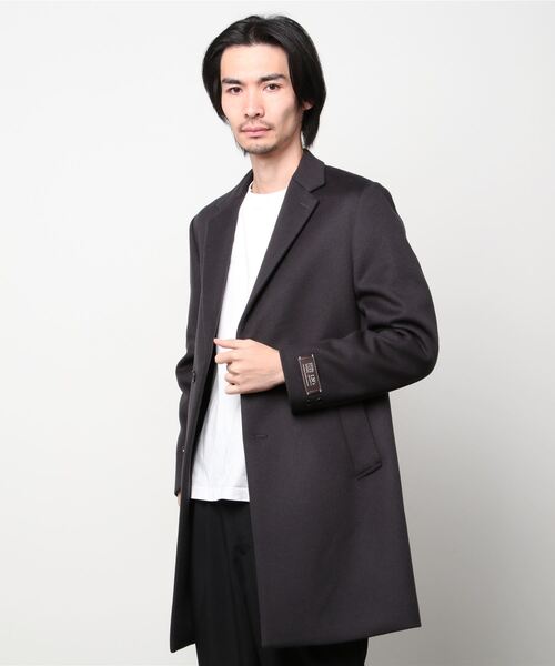 BEAUTY&YOUTH UNITEDARROWS チェスターコート BEAUTY＆YOUTH UNITED ARROWS チェスターコート LARGE ネイビー メンズ