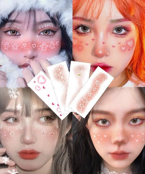 CALIFORNIA OUTFITTERS 9C55 フェイスデコ メイクアップタトゥーシール