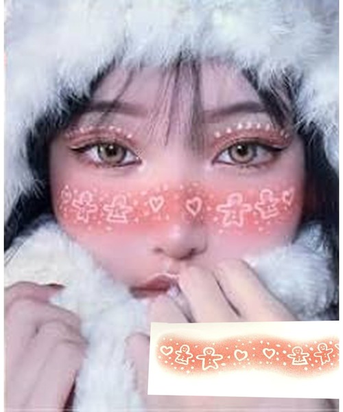 CALIFORNIA OUTFITTERS 9C55 フェイスデコ メイクアップタトゥーシール