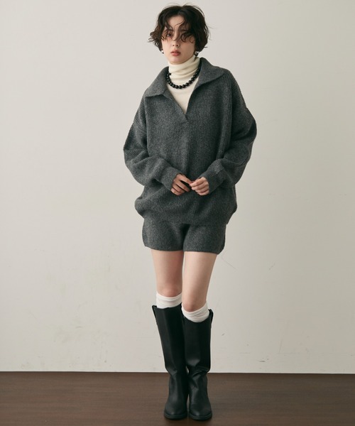 Trish（トリッシュ） オールインワン ニットスキッパー＋ショート