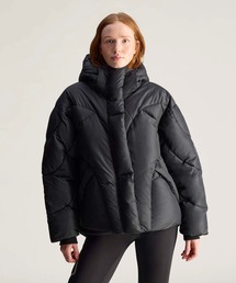 adidas STELLA McCARTNEY ブラックダウンジャケット 2XS adidas by Stella McCartney ダウンコート ダウンジャケット McCartney