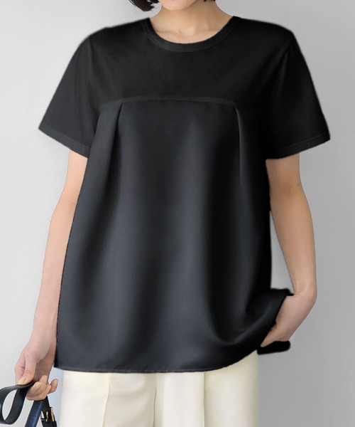 「ELFRANK」 半袖カットソー FREE オフホワイト レディース_画像3