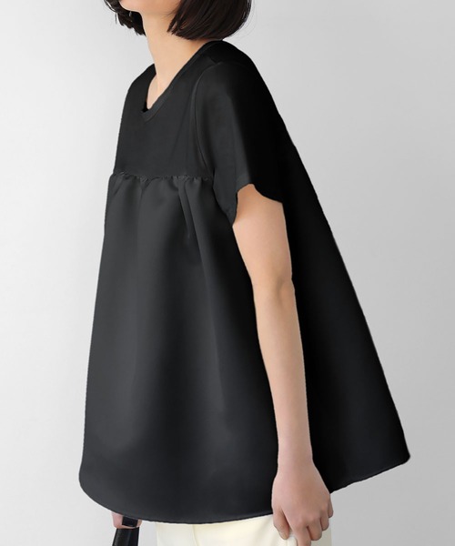 「ELFRANK」 半袖カットソー FREE オフホワイト レディース_画像5