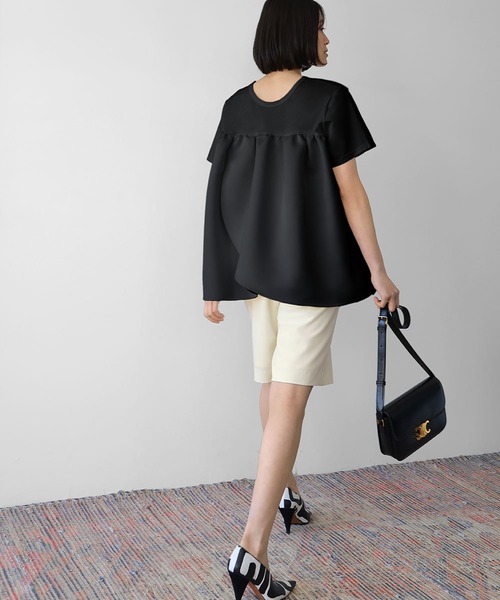 「ELFRANK」 半袖カットソー FREE オフホワイト レディース_画像6