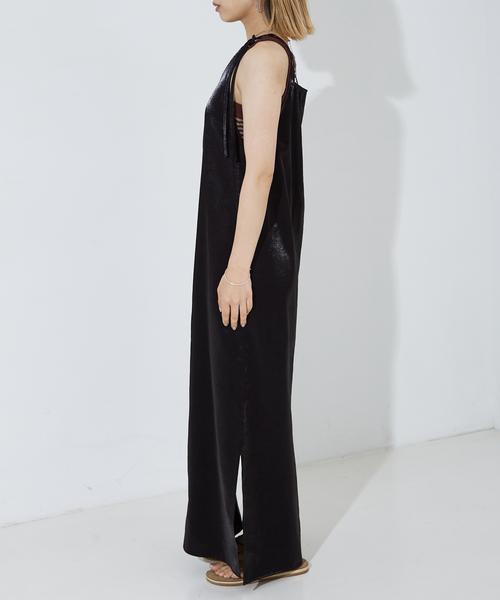 「NOMINE」 キャミソールワンピース フリー ホワイト レディース_画像4